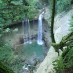 Der dritte Wasserfall der Scheidegger Wasserfälle