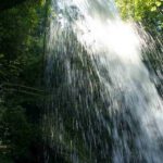 Erster Wasserfall der Scheidegger Wasserfälle am Eingang