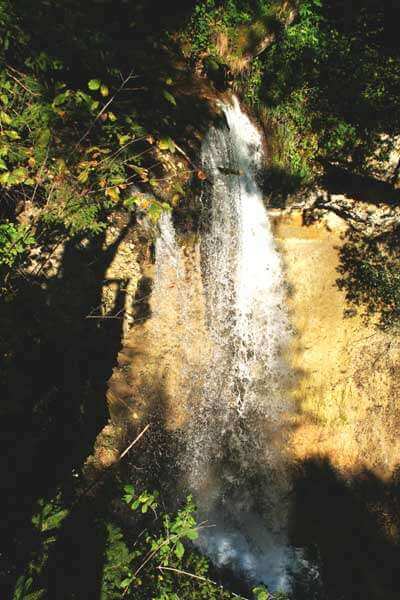 Der zweite Scheidegger Wasserfall